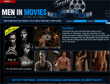 Tablet Screenshot of meninmovies.com